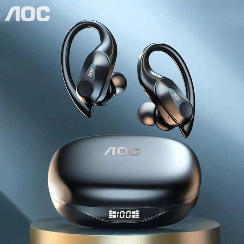 Earphones - Choice AOC Auriculares deportivos inalámbricos Bluetooth