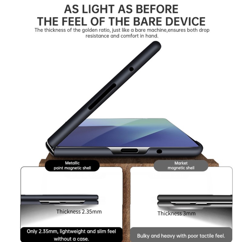 Funda Magnética Ultrafina sin  - Ultra Thin Frameless Phone Cover reseña y precio